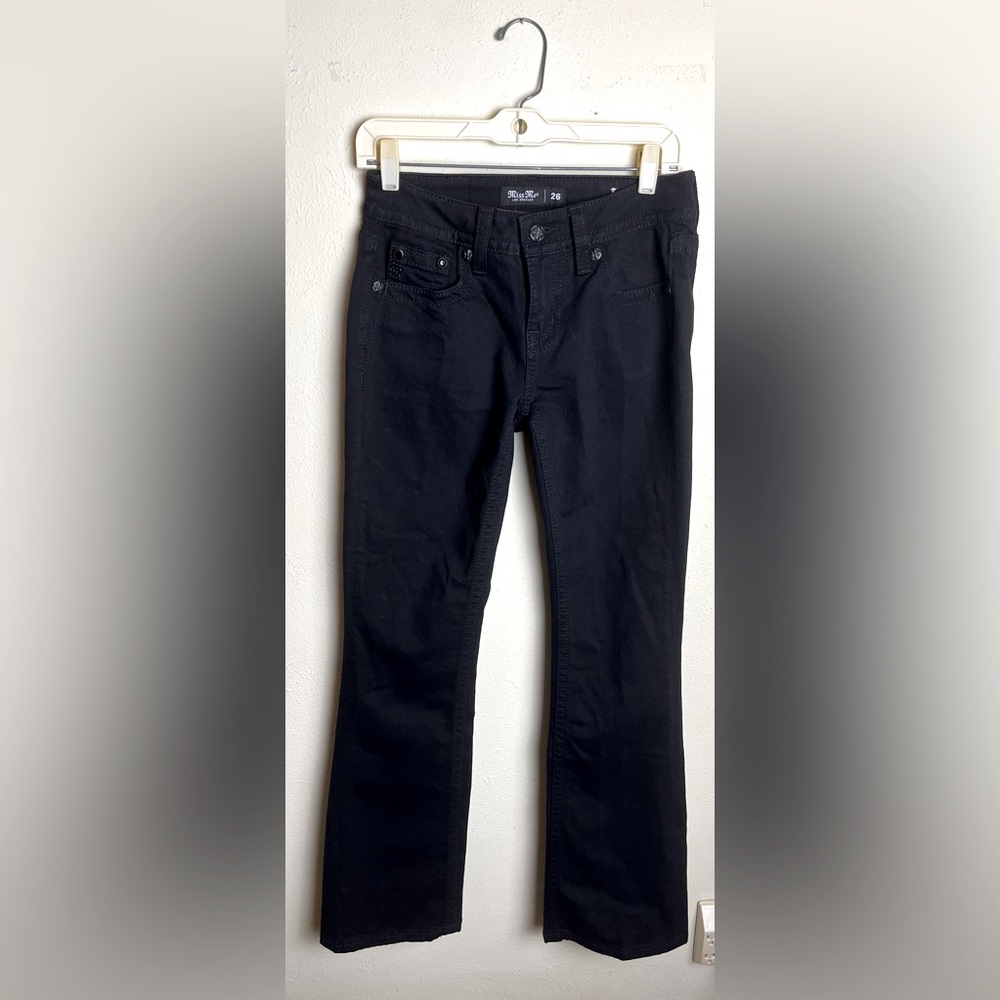 Miss Me Jeans 26 black Los Angeles NWT